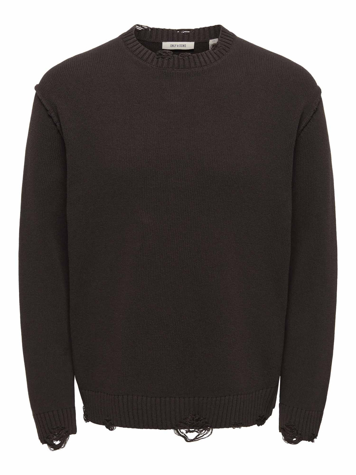 Only & Sons Tune RLX, maglia da uomo marrone