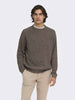 only-sons-onsjoin-maglia-da-uomo-marrone
