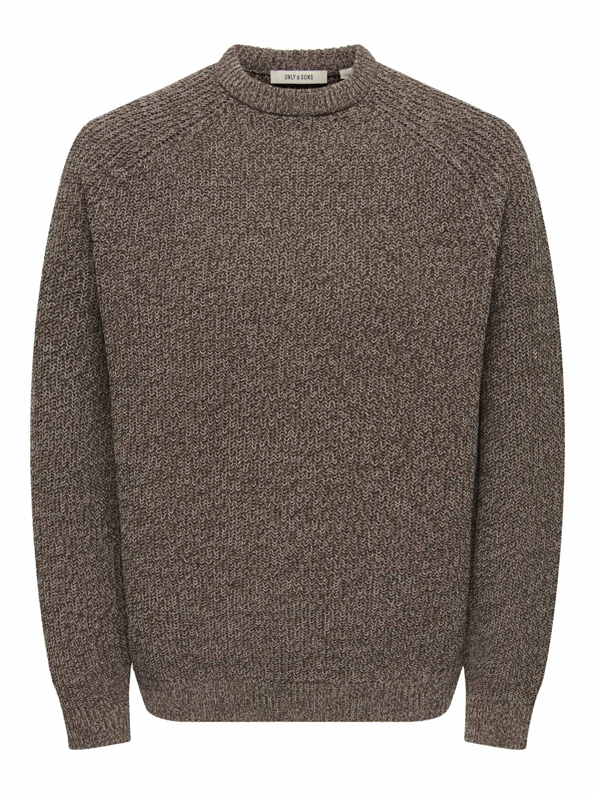 Only & Sons Onsjoin, maglia da uomo marrone