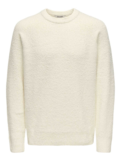 O&s dale rlx maglia da uomo panna