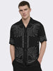 only-sons-wright-camicia-uomo-nera-primavera-estate