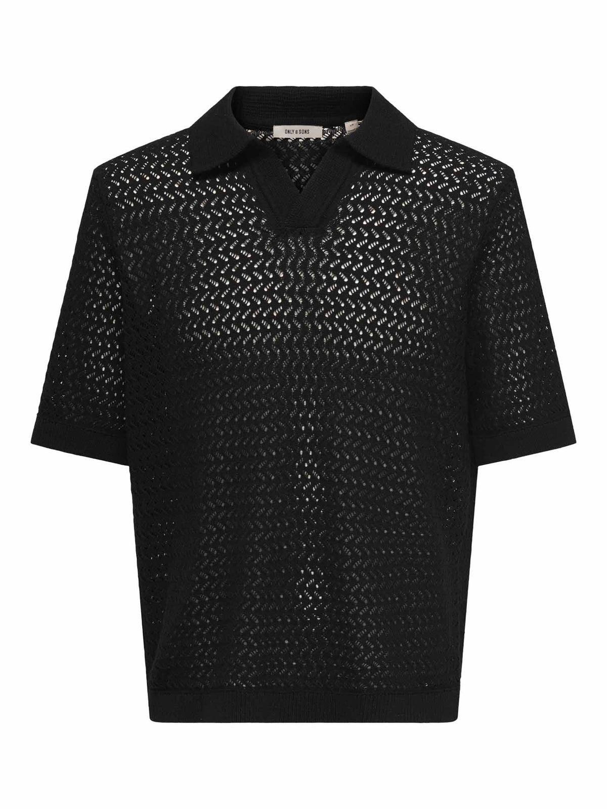 Only&sons nyle polo da uomo nero