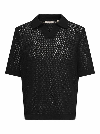 Only&sons nyle polo da uomo nero