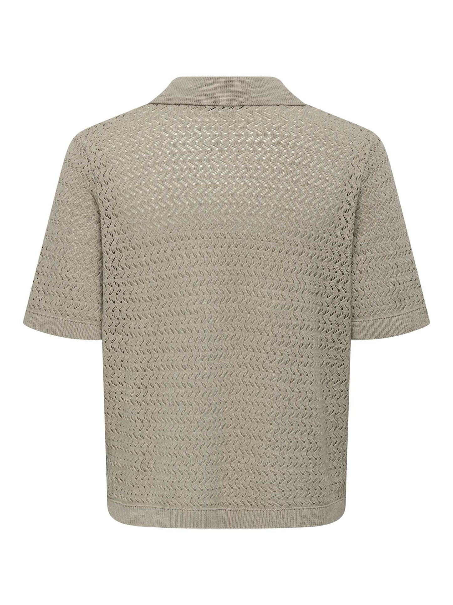 Only & Sons Nyle, polo beige da uomo a maniche corte