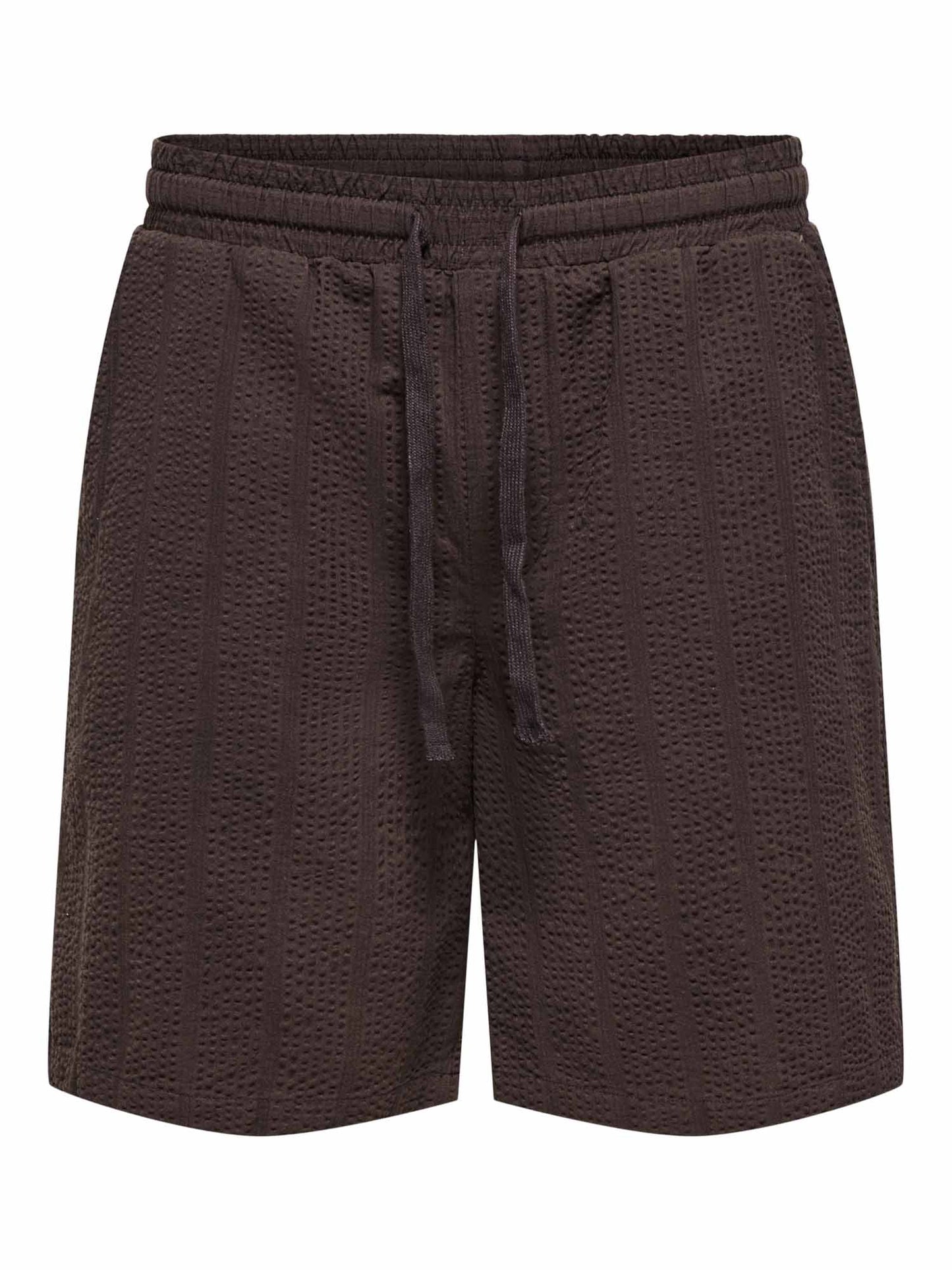 Shorts marroni Only & Sons Cruz da uomo