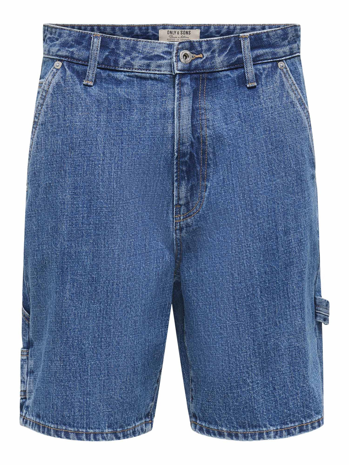 Only&sons fade bermuda da uomo jeans