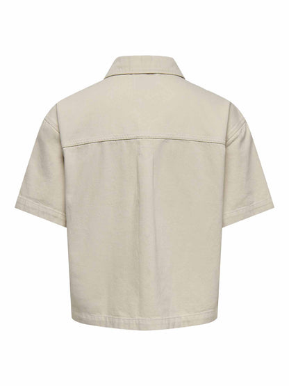 Only&sons zealand camicia da uomo ecru'