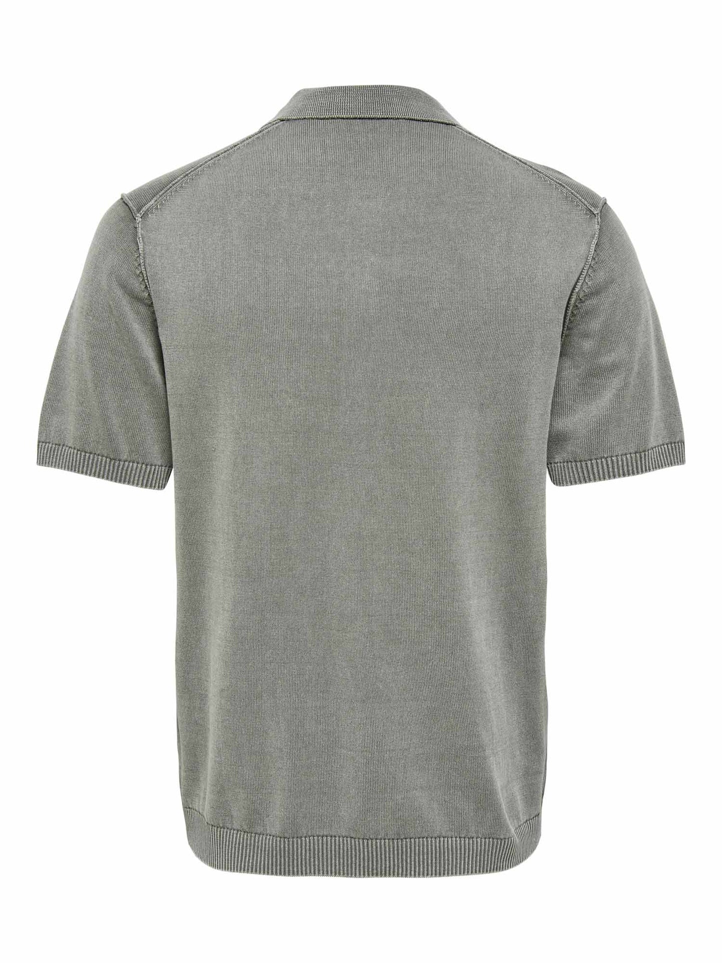 T-shirt da uomo grigia Only & Sons Casto dal design essenziale