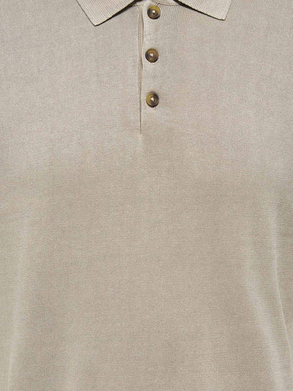 T-shirt Garson di Only & Sons beige da uomo