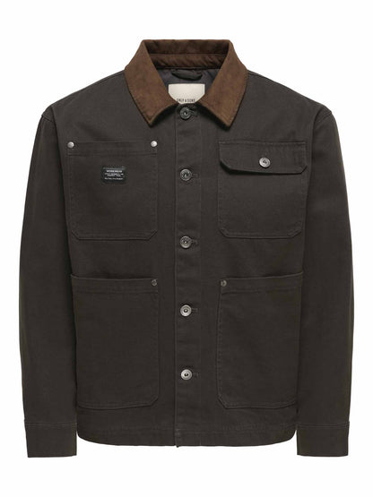 Only & Sons Ricky, giubbino da uomo nero