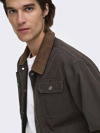 Only & Sons Ricky, giubbino da uomo nero