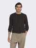 only-sons-onkim-maglia-da-uomo-marrone
