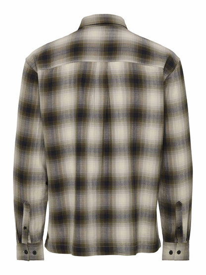 Only & Sons Kosta, camicia da uomo beige