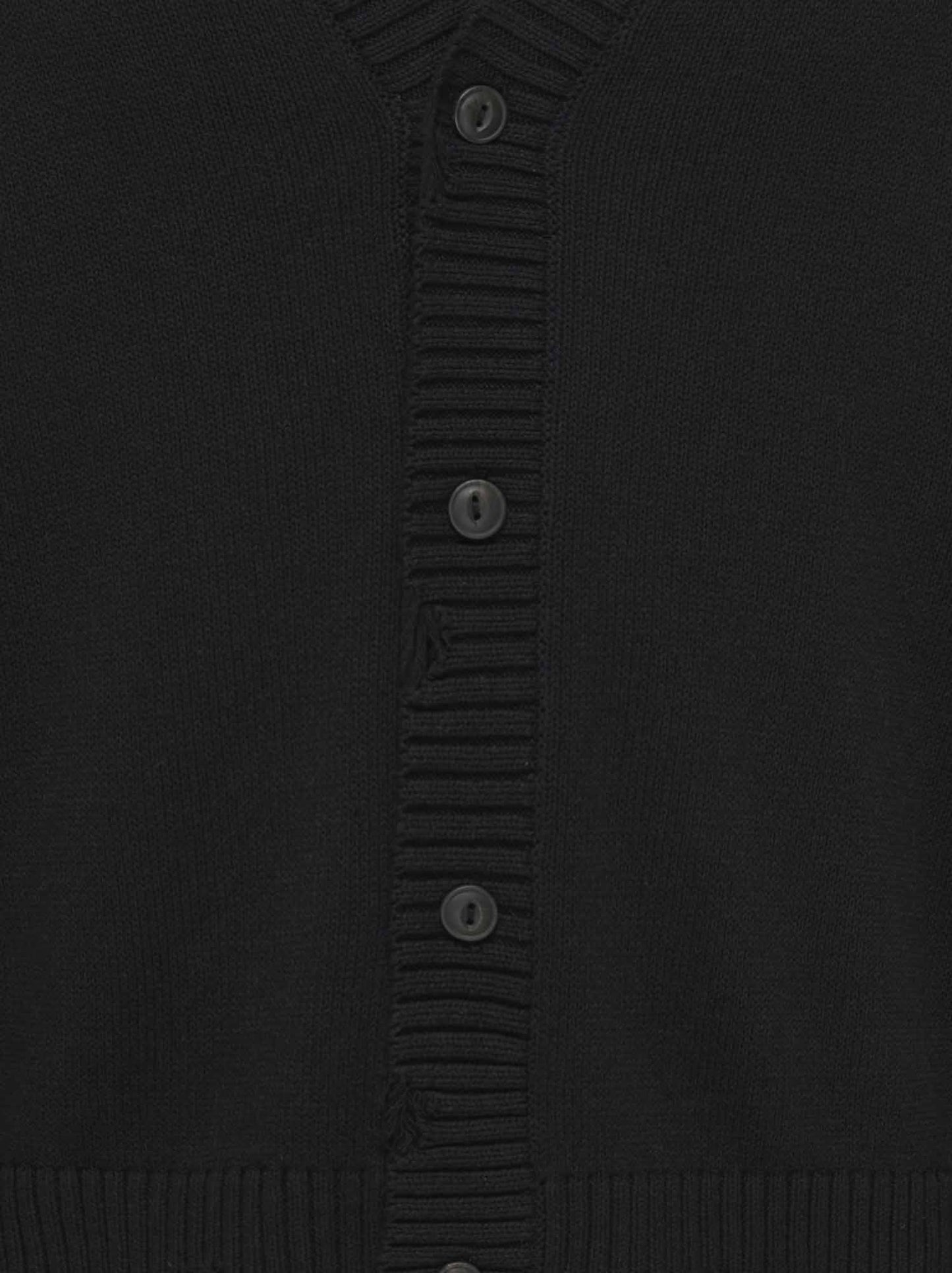 Only & Sons Ons Tune Ds Crop Cardigan Knit, maglia da uomo nera