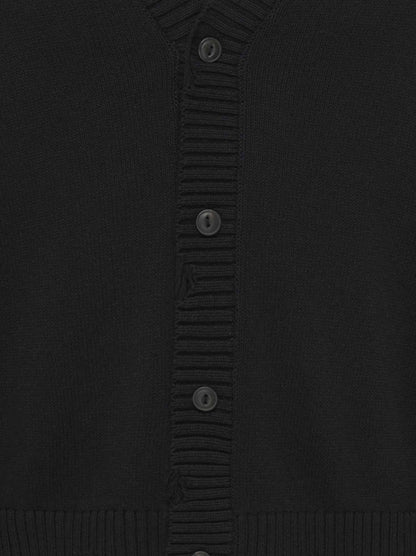 Only & Sons Ons Tune Ds Crop Cardigan Knit, maglia da uomo nera