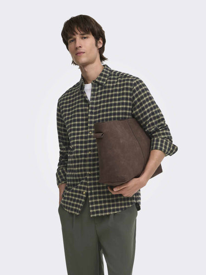 Only & Sons Gudmund, camicia da uomo nera