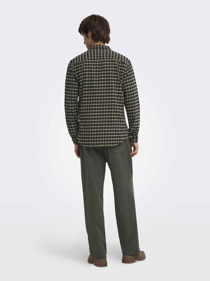 Only & Sons Gudmund, camicia da uomo nera