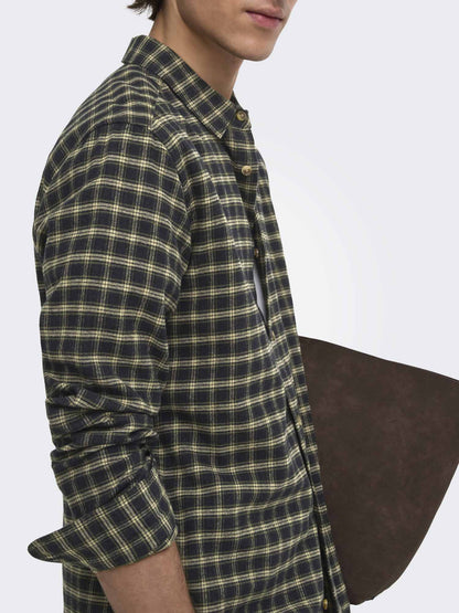 Only & Sons Gudmund, camicia da uomo nera