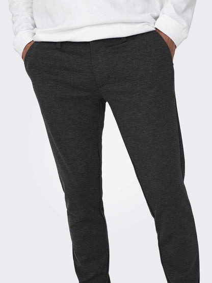 PANTALONE MARK SLIM ONLY&SONS DA RAGAZZO ANTRACITE