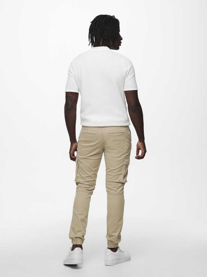 ONLY&SONS CAM STAGE - BEIGE