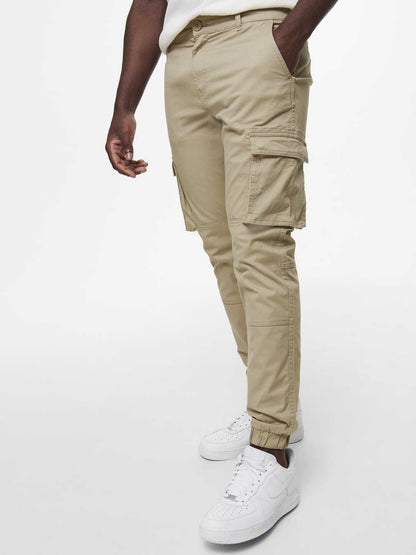ONLY&SONS CAM STAGE - BEIGE