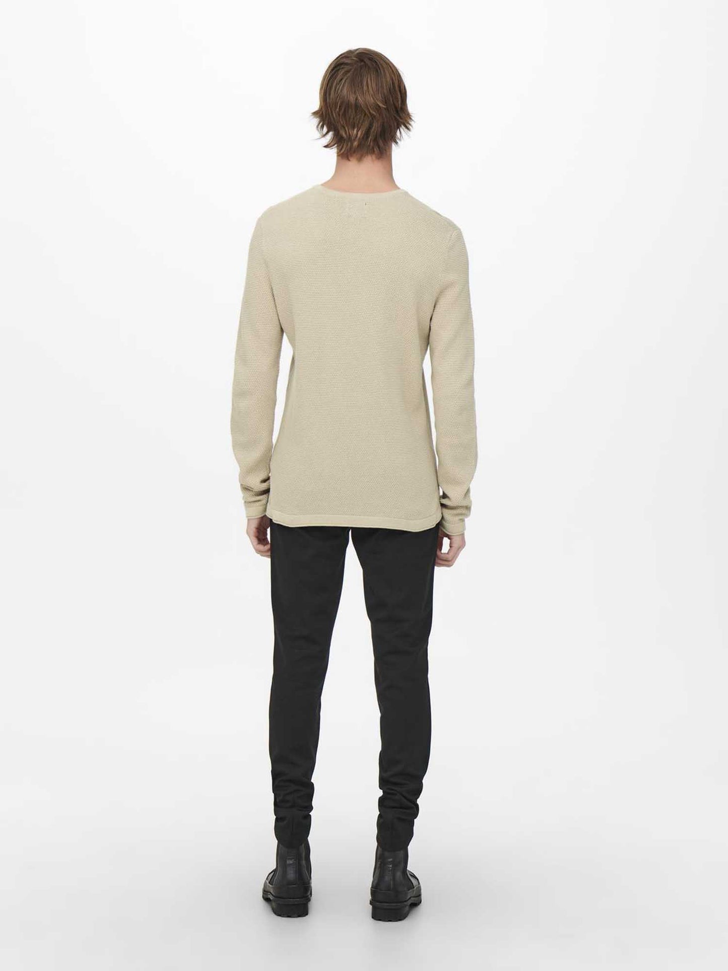 ONLY&SONS N. PANTER - BEIGE
