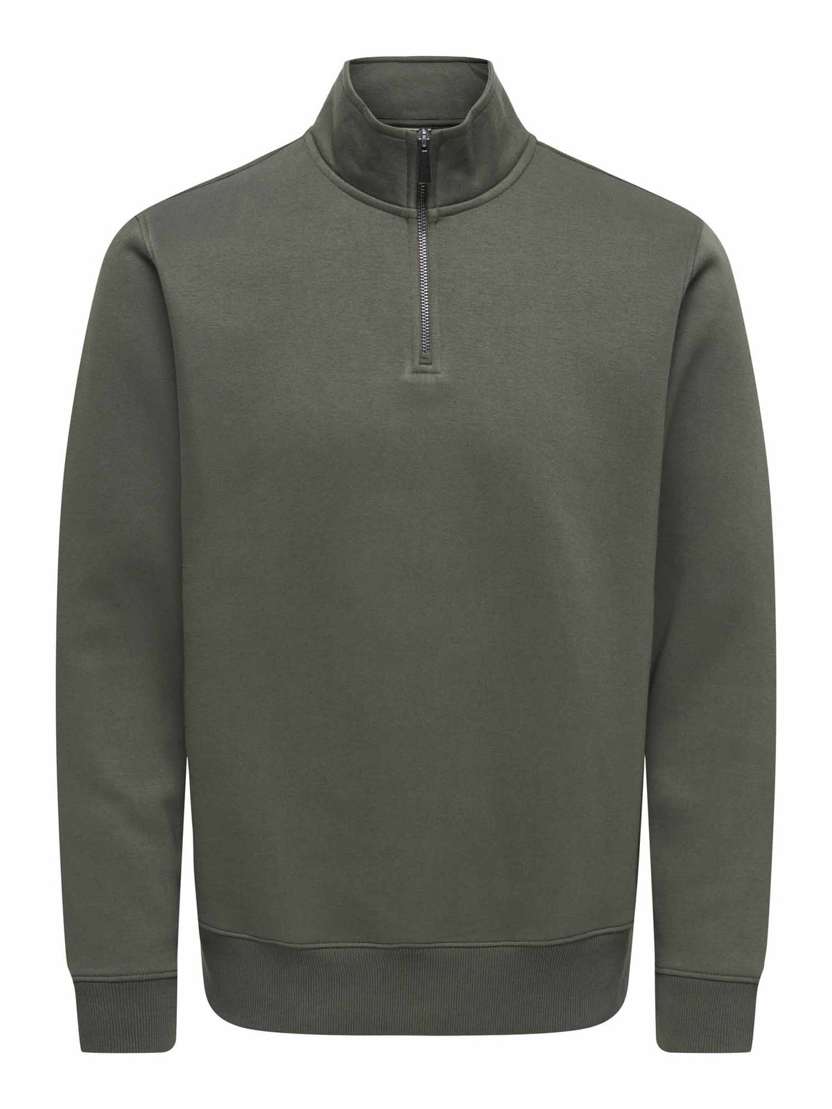 Only & Sons Onsceres, felpa da uomo verde