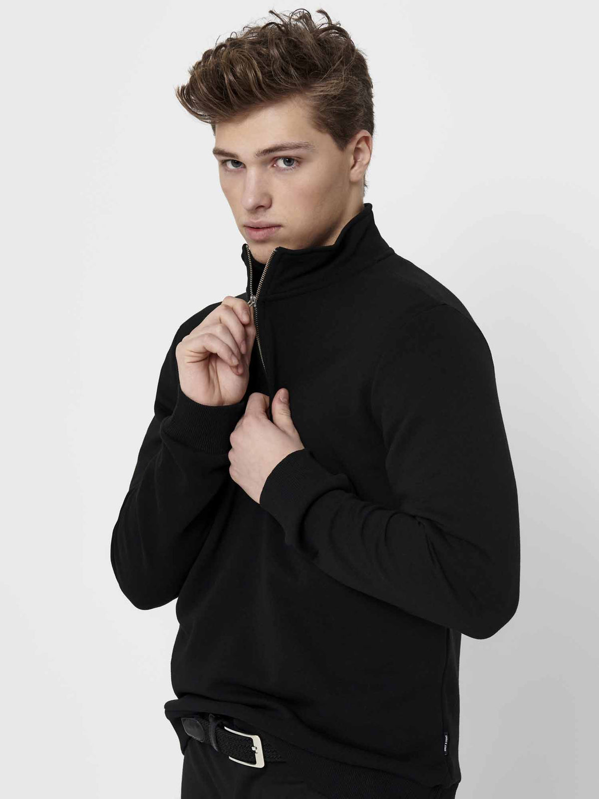 Only & Sons Onsceres, felpa da uomo nera