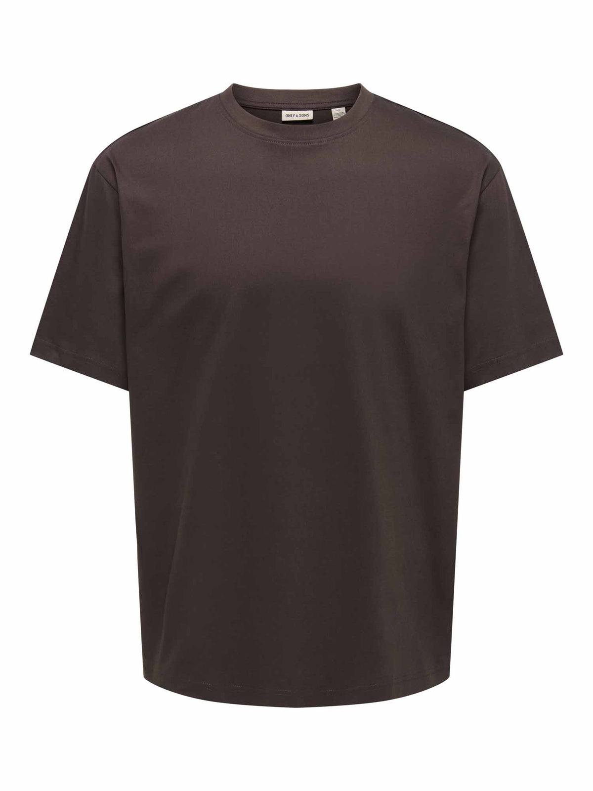 Only & Sons Fred, t-shirt maniche corte da uomo marrone