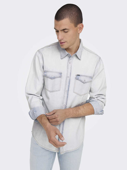 ONLY&SONS BANE - JEANS CHIARO
