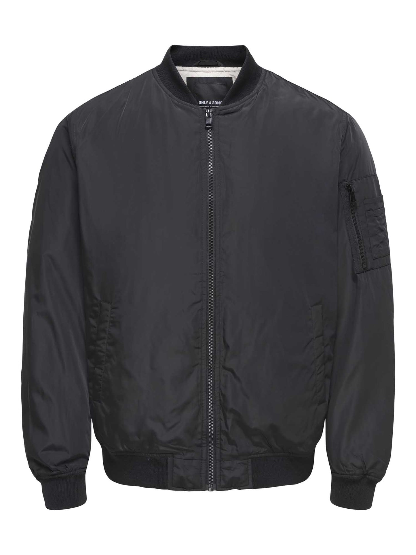 Only & Sons Onsjoshua, bomber casual da uomo nero