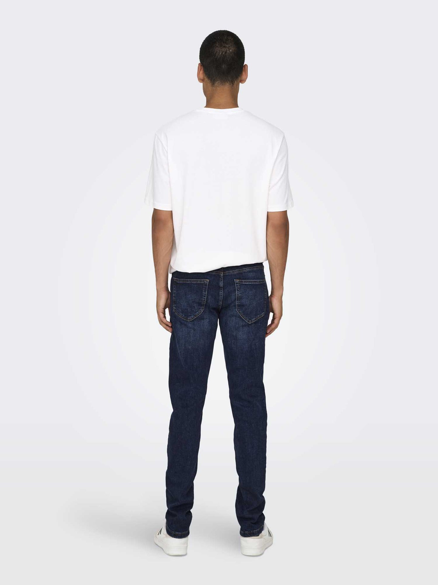 Jeans slim fit Only & Sons da uomo in denim elasticizzato