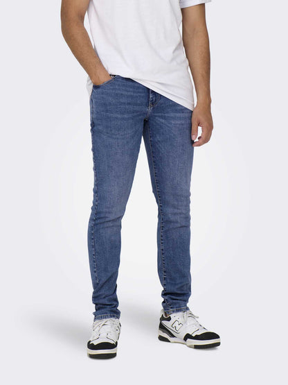 JEANS LOOM SLIM ONLY&SONS DA RAGAZZO DENIM