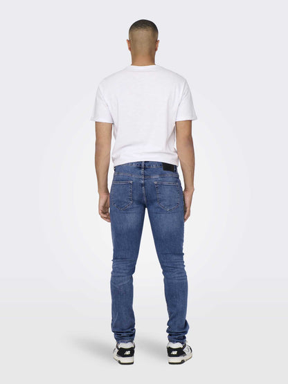 JEANS LOOM SLIM ONLY&SONS DA RAGAZZO DENIM