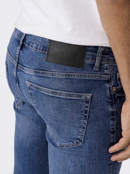 JEANS LOOM SLIM ONLY&SONS DA RAGAZZO DENIM