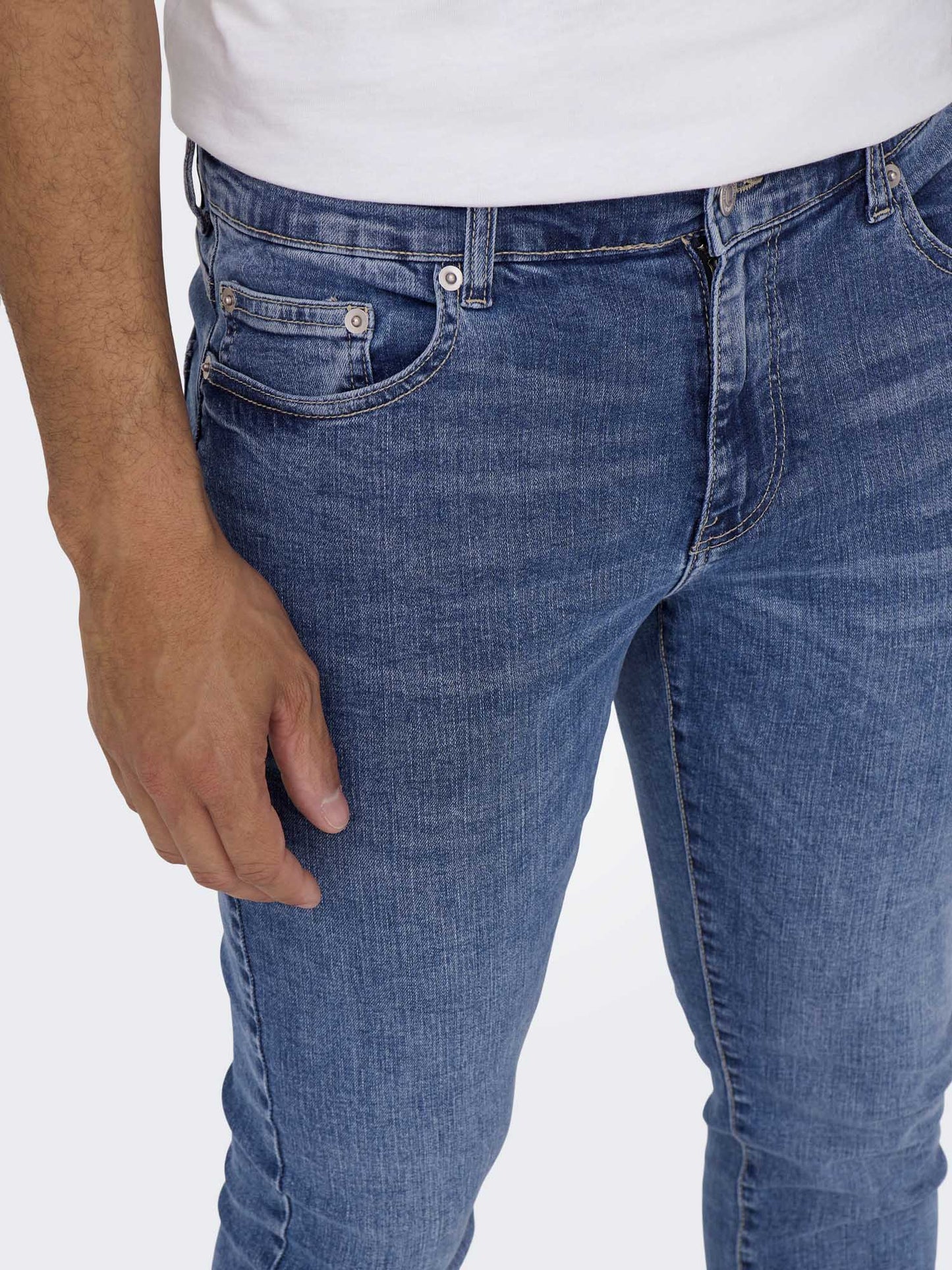 JEANS LOOM SLIM ONLY&SONS DA RAGAZZO DENIM