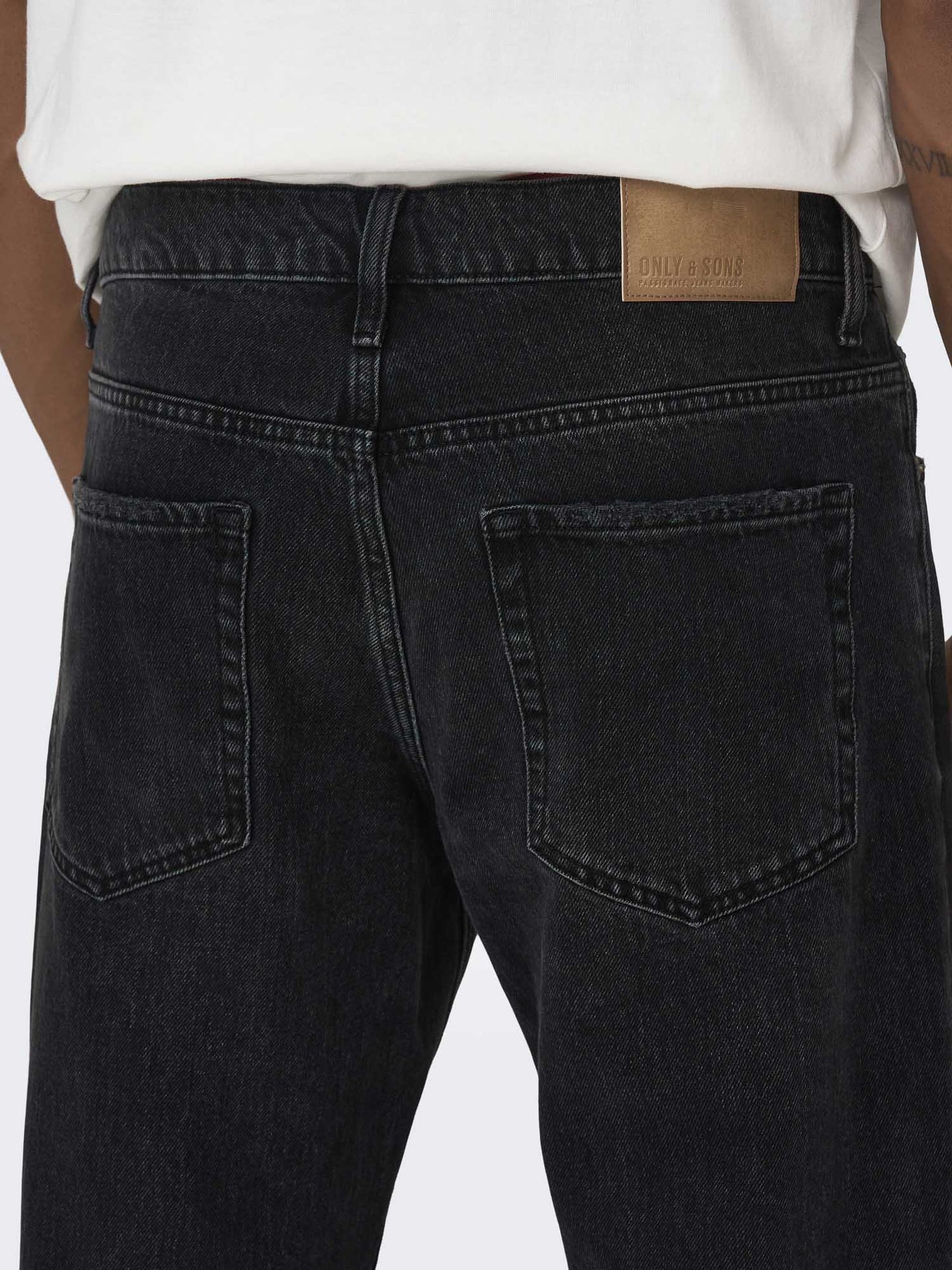 JEANS EDGE ONLY&SONS DA RAGAZZO DENIM BLACK