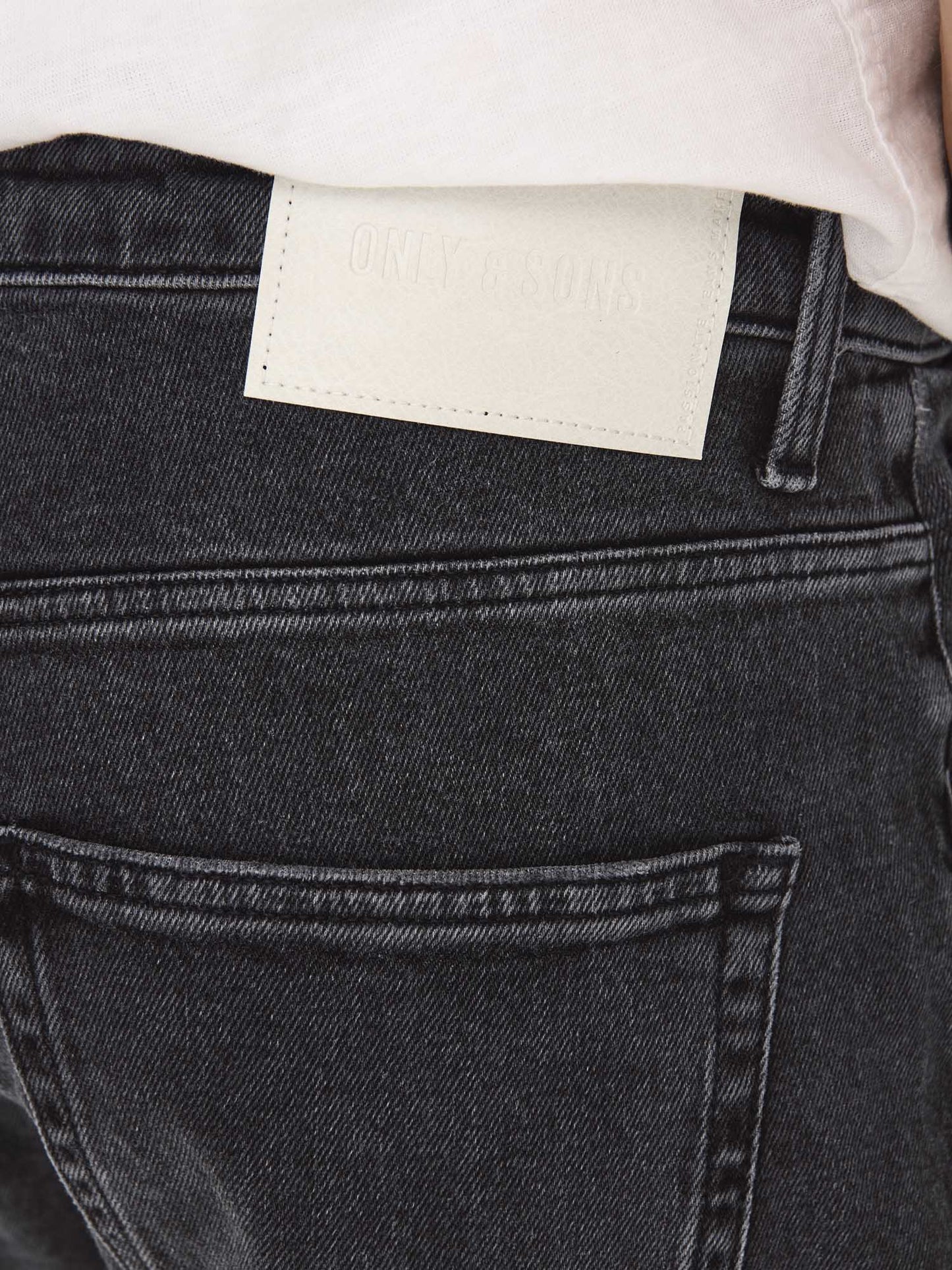 ONLY&SONS YOKE TAPER - DENIM BLACK