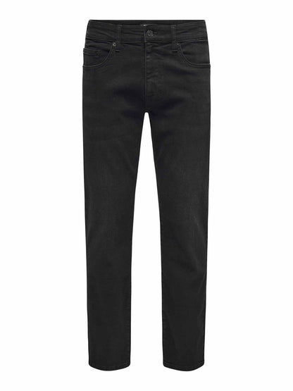 Only & Sons Onsweft, jeans da uomo nero