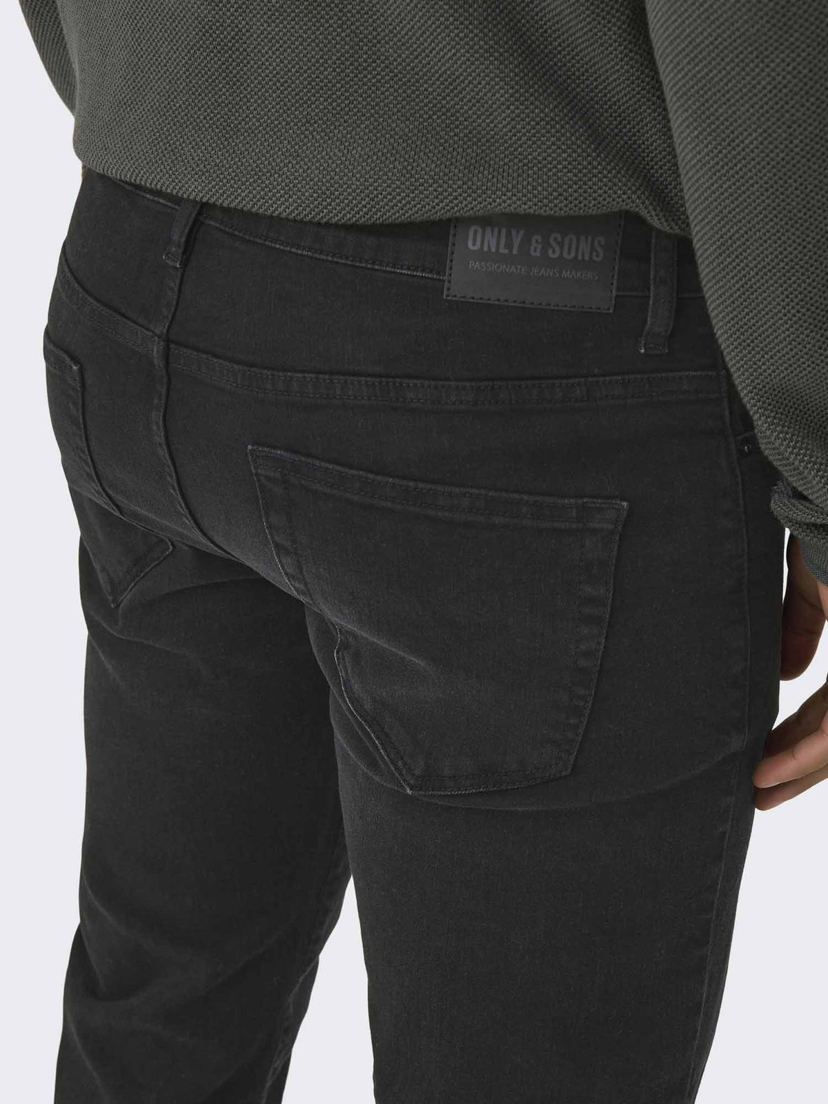 Only & Sons Onsweft, jeans da uomo nero