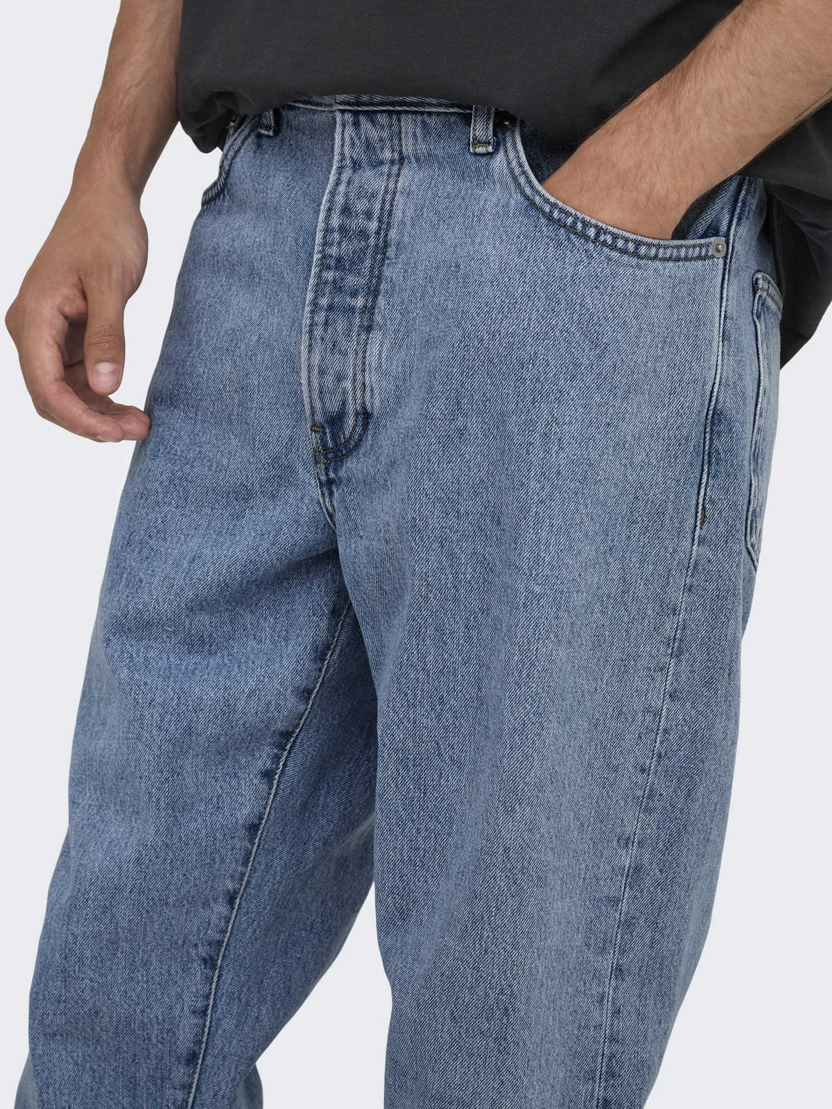 Only&sons tye loose jeans da uomo jeans