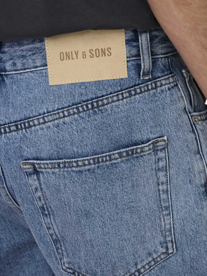 Only&sons tye loose jeans da uomo jeans