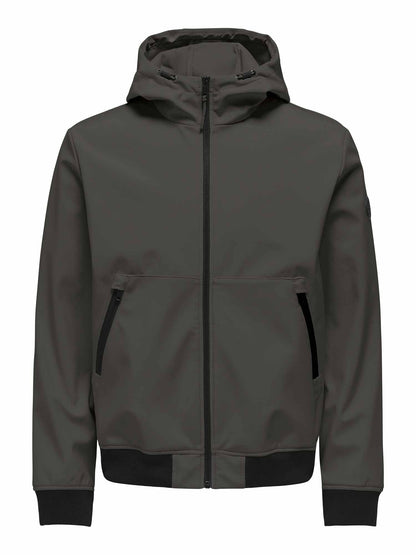 Only & Sons Onsbowie, giubbotto da Uomo verde