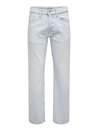ONLY&SONS EDGE STRAI - JEANS CHIARO