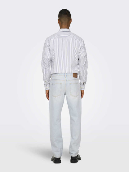 ONLY&SONS EDGE STRAI - JEANS CHIARO
