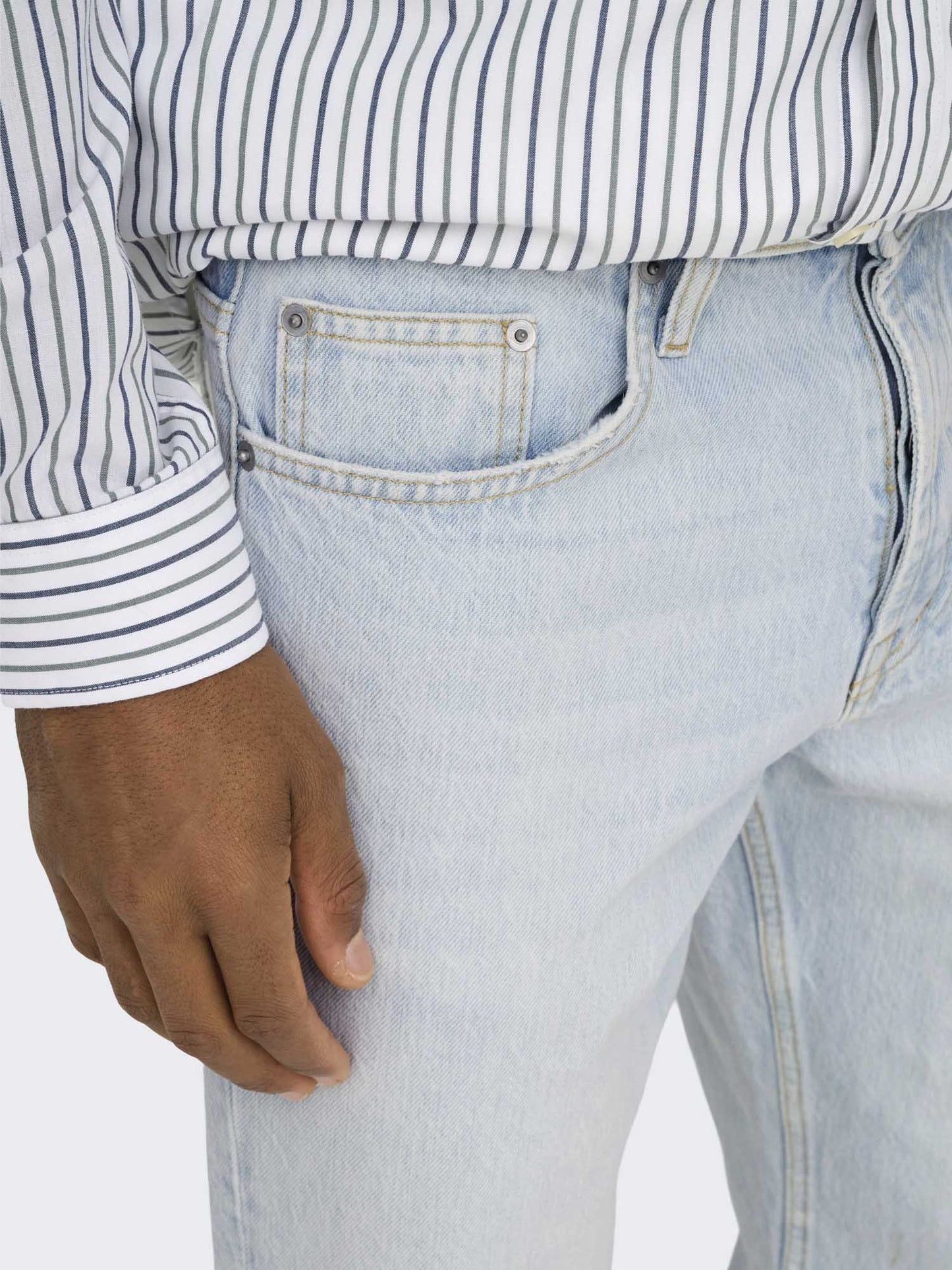 ONLY&SONS EDGE STRAI - JEANS CHIARO