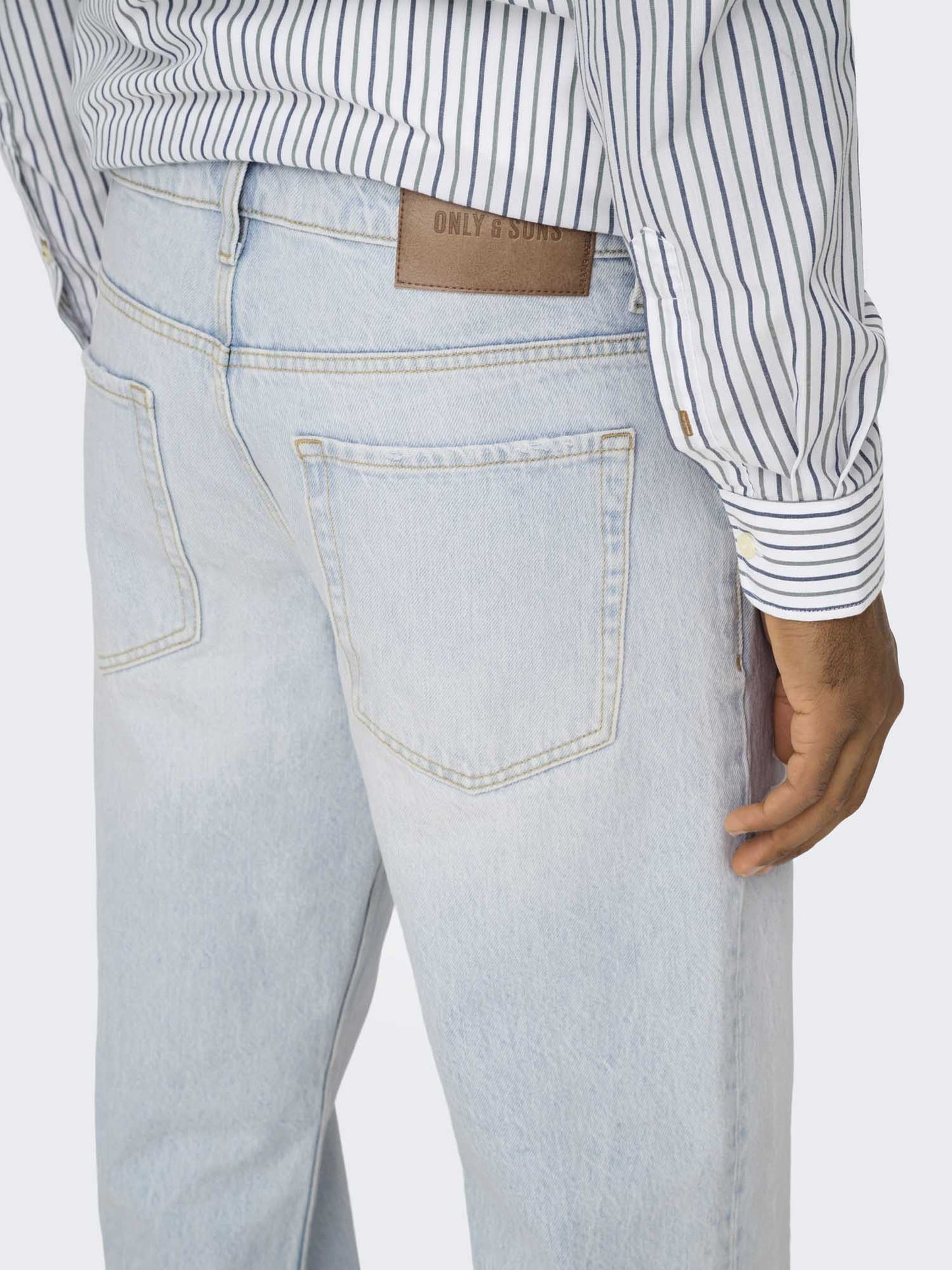 ONLY&SONS EDGE STRAI - JEANS CHIARO