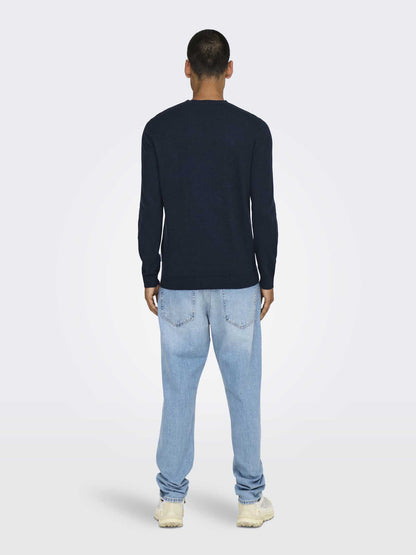 PULLOVER LOUI ONLY&SONS DA RAGAZZO BLU