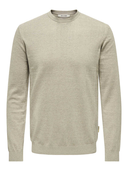 PULLOVER LOUI ONLY&SONS DA RAGAZZO PANNA