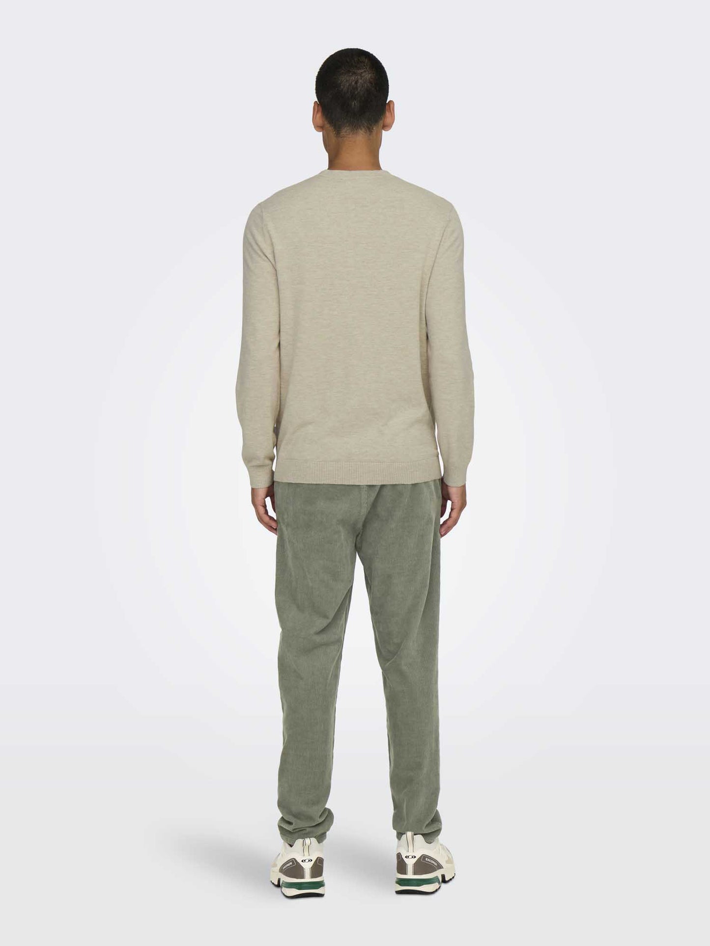 PULLOVER LOUI ONLY&SONS DA RAGAZZO PANNA